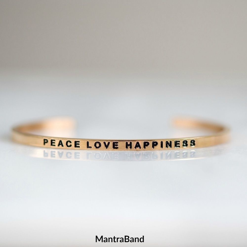 MantraBand - Peace Love Happiness